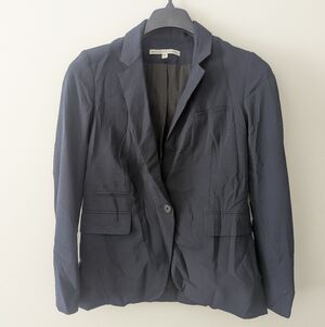 Veronica Beard Navy Blue Dickie Blazer Jacket Size 4